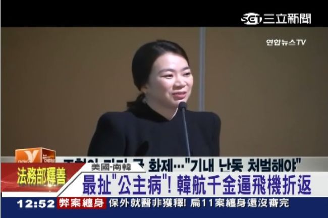 最扯公主病！韓航千金硬逼飛機折返