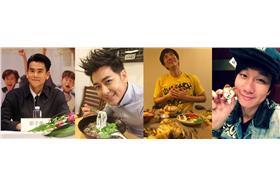 彭于晏+林志穎+王力宏+林俊傑-微博