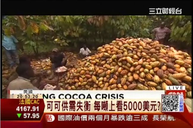 盛寶2015驚世預言　可可價恐飆升