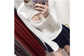 高領開胸毛衣大奶巨乳-twitter-@myakkomyako