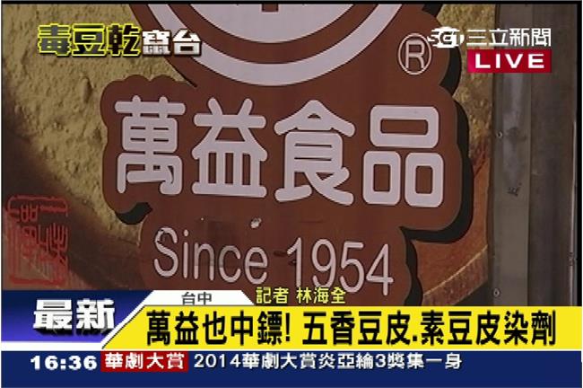 2豆皮染化工劑！萬益業者鞠躬道歉