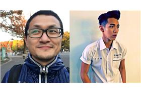 ▲此為合成圖。（圖／翻攝自九把刀、柯震東臉書）