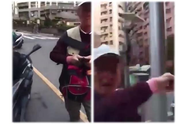 影／不滿割闌尾？淡水阿伯揮拳打志工