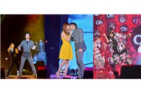 新北歡樂耶誕城- 舞動魅力之夜-羅志祥+炎亞綸(組圖)