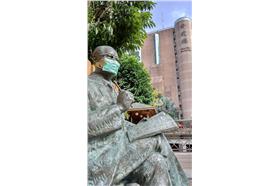 世新大學口罩運動／管中祥、陳舍我