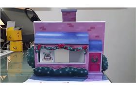 立體聖誕卡　圖／翻攝自Birdbox Studio　Youtube影片