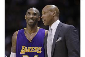 Kobe Bryant與Byron Scott（圖／美聯社／達志影像）