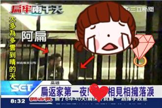 陳水扁回家第一件事　找女人愛的抱抱