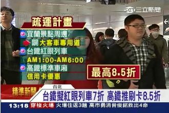 元旦連假塞爆　交通部擬春節輸運方案