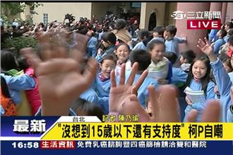 參訪國小引暴動！柯P嚇歪：太可怕了