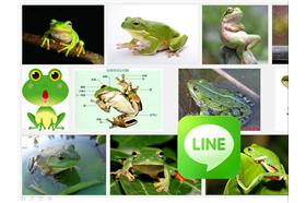 LINE青蛙風潮合成圖（圖／翻攝自網路）