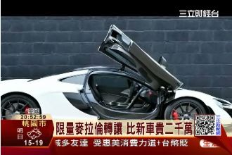 富豪投資術！限量超跑二手還比新車貴