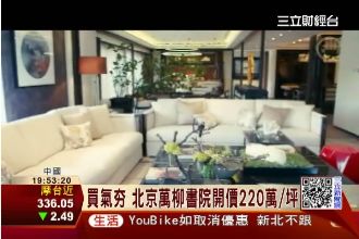 北京豪宅逆勢成長　2015年推案熱