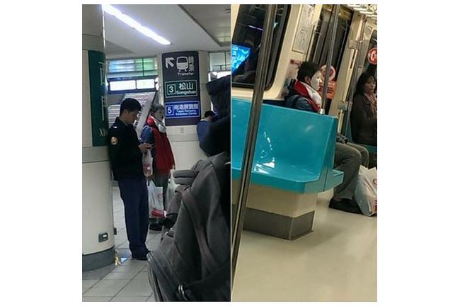 北捷驚現面膜哥　網友：歌劇魅影來著