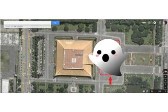 國父紀念館水池　超像iPhone6