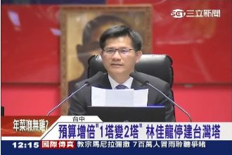 預算暴增150億　林佳龍不蓋台灣塔