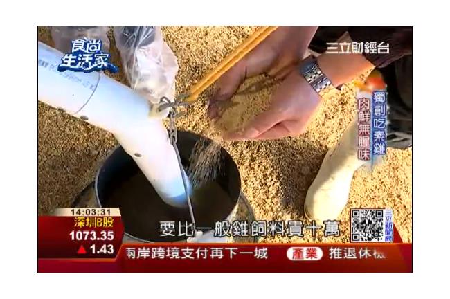 雞也會吃素？神農年創上千萬營業額