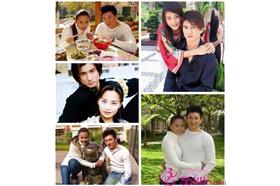 ▲吳奇隆和前妻馬雅舒。（圖／翻攝自微博）