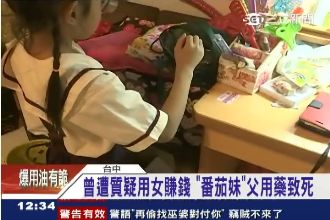 「蕃茄妹」父親過世　疑濫用藥物致死