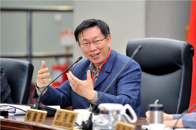 「時代不同了」柯文哲戰財團　展高度