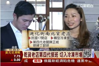 迪化街南北貨老店　型男正妹夫妻接班