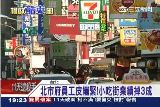 市府沒人敢訂下午茶　攤販業積掉3成