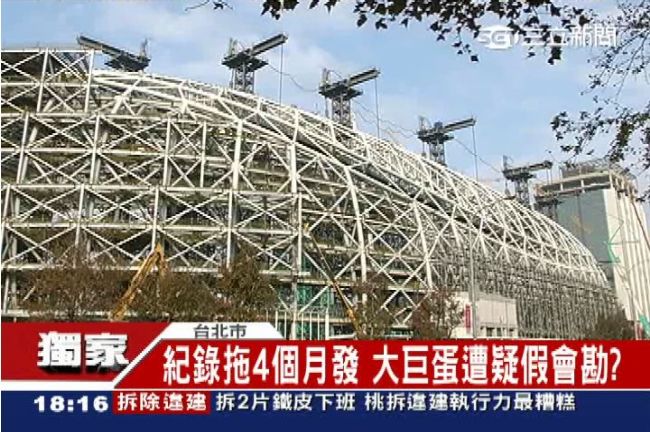 大巨蛋「假會勘」？拖4個月才補公文