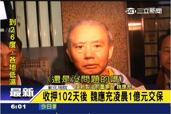 魏應充凌晨1億元交保　回帝寶過年