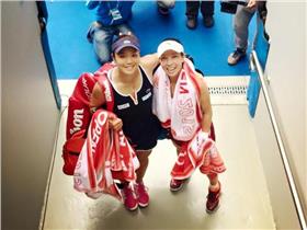 詹詠然和鄭潔（詹詠然臉書）