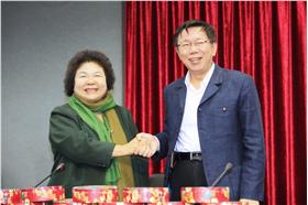 陳菊,柯文哲,(台北市政府提供)