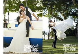 李晟、李佳航婚紗照－時尚新娘COSMOBride微博