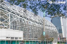 大巨蛋,護樹,遠雄,趙藤雄,世大運 (林敬旻攝)