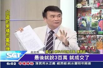 名嘴陳高超爆：張萬福謊稱可喬大巨蛋