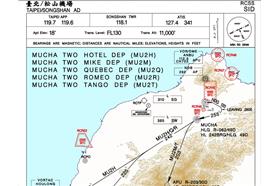 復興航空,航線圖