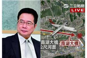 蔡正元與復興民航機_蔡正元臉書、資料照