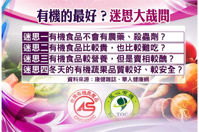 驚爆黑心業者混充！有機迷思不可不知