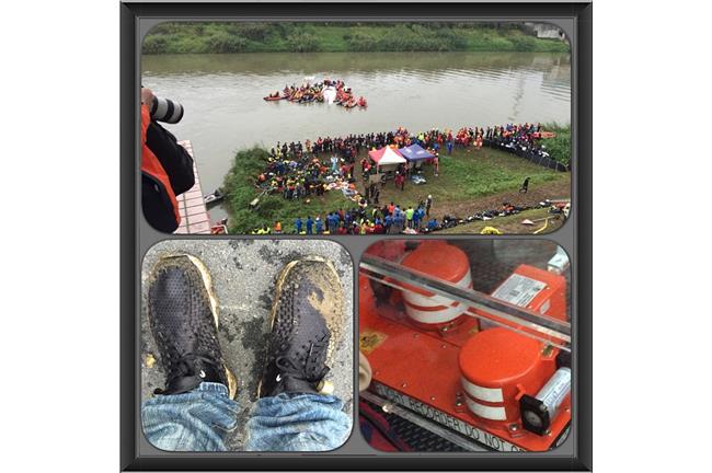 給點加油聲！除了救難員記者也很辛苦