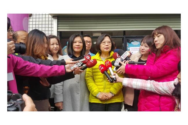 支持賴市長！蔡英文：不向地方黑金妥協