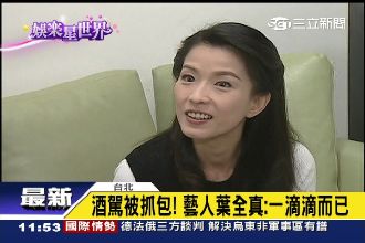 一滴滴而已？葉全真酒駕被抓包喊抱歉