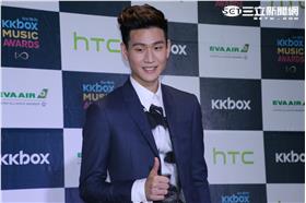 周興哲 2015kkbox風雲榜 ／黃仲義攝