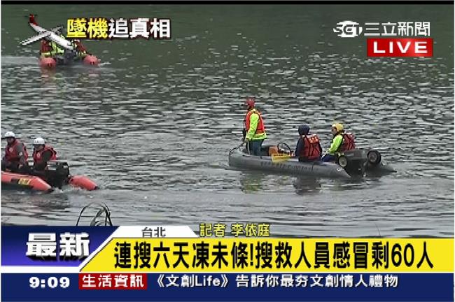 疑水溫低又過勞　復航救難人員猝逝