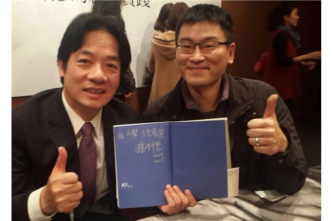 梁文傑參選大戰蕾蕾！賴清德祝高票當選
