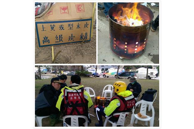 救災的心沒有政治！寒冬搜救柯P送暖