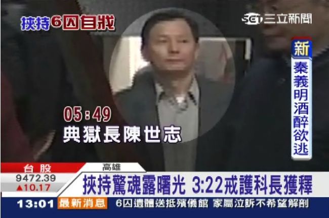 鬼門關前走一遭！典獄長幾度被槍指著