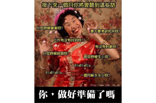 過年最不想遇到的8種親戚　你中幾個