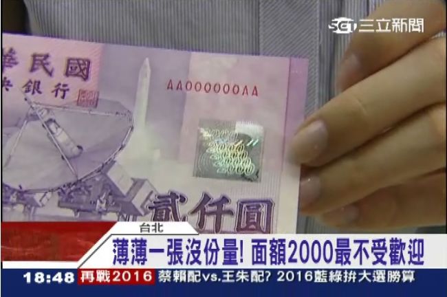 2千元沒人要！使用率最高的台幣是…