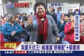 綠營喊出蔡賴配+菊閣揆　力抗王金平