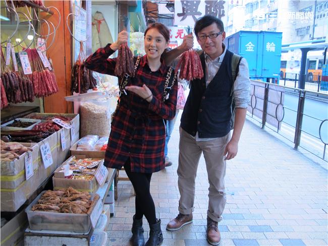 香港年菜好驚奇　詹姆士吃了變嬌羞？