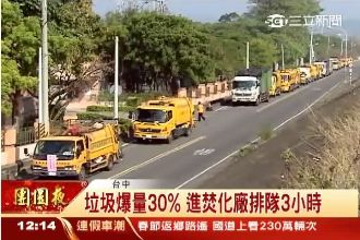 家家都在大掃除！焚化爐垃圾大爆量