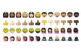 黃種人貼圖/蘋果